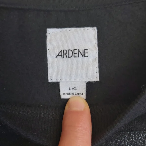 Ardene Glitter Crew Neck Top - Picture 3 of 4